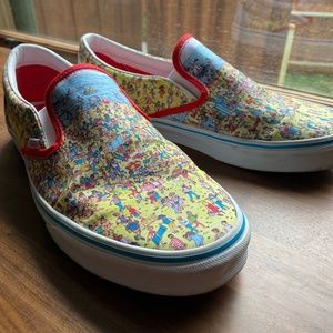 Vans Slip On - Where's Waldo size 11.5